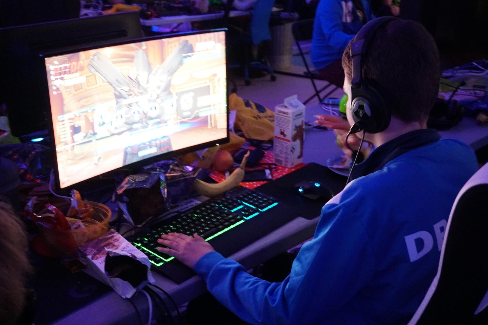 Ferdig med vårt første Lan :-)